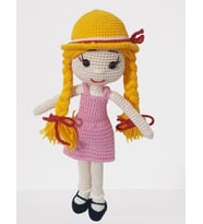 Pollyanna Bebek Amigurumi Organik Oyuncak