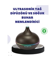 BN01 Uçucu Yağ Uyumlu Renkli LED Işıklı Nemlendirici
