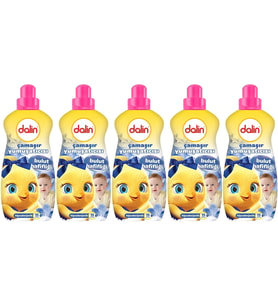 Dalin Çamaşır Yumuşatıcı 1500ML Bulut Hafifliği (Hipoalerjenik) (5 Li Set)