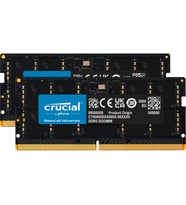 CRUCIAL 64GB (2X 32GB) DDR5 4800MHZ NOTEBOOK RAM VALUE CT2K32G48C40S5