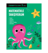 Matematikle Tanışıyorum / Öğrenmeye İlk Adım - 3 Yaş (Beyaz)