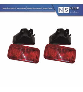 Mitsubishi Lancer Tampon Reflektör Arka Sağ-Sol (TAKIM) 2003-2005