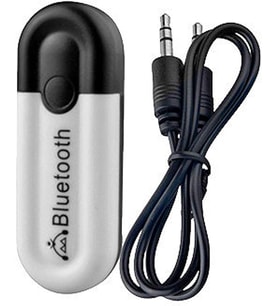USB Bluetooth 5.0 Ses Alıcı Adaptör – AUX 3.5mm Çıkışlı Kablosuz Müzik Alıcısı, Hoparlör ve Ses Sistemlerini Bluetooth’lu Hale Getiren Dongle Receiver ZR1138