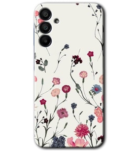 Galaxy A15 Kılıf HD Desen Baskılı Kılıf - Mat Çiçek