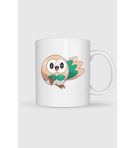 Rowlet Baskılı Kupa Bardak