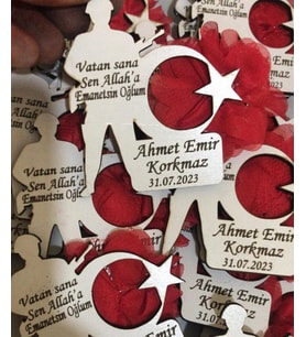 Asker hediyelik magnet