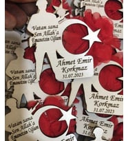 Asker hediyelik magnet