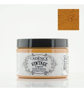 Cadence Vintage Legend Antik Eskitme 150 ml. VL-04 TURUNCU 