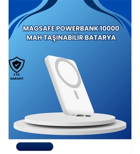 MagSafe Uyumlu 10000 mAh Powerbank