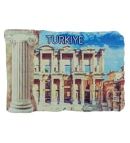 Türkiye Temalı Sütun Magnet (Karışık)