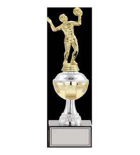 ODAK KUPA - Figürlü Kupalar - Voleybol Kadın Figürlü Kupalar FG-045 C - 31 cm