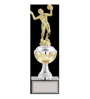 ODAK KUPA - Figürlü Kupalar - Voleybol Kadın Figürlü Kupalar FG-045 C - 31 cm