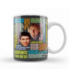 Dumb and Dumber Quotes 02 Kupa Bardak Porselen