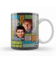 Dumb and Dumber Quotes 02 Kupa Bardak Porselen