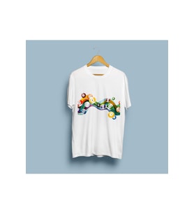 Oversize Bilardo Topları Tasarım Unisex T-shirt
