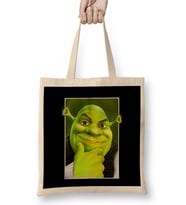 Shrek Not in My Swamp Bez Çanta Uzun Saplı