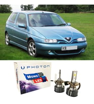 Alfa Romeo 145 Led Xenon Kısa Far Ampulü H1 Mono Yeni Seri Beyaz