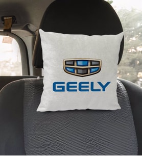 BK Gift Geely Tasarımlı Kare Araç Koltuk Yastığı-1