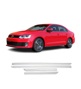 Volkswagen Jetta Krom Yan Kapı Çıtası 2011 Ve Üzeri Paslanmaz Çelik
