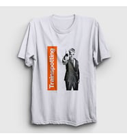 Presmono Unisex Beyaz Sick Boy Film Trainspotting T-Shirt 455908tt
