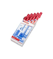 Edding Endüstriyel Markör Permanent Yuvarlak Uçlu 1.5-3 MM Kırmızı (10 Lu Paket)
