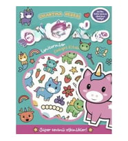 Çıkartma Neşesi Unicornlar Faaliyet Kitabı