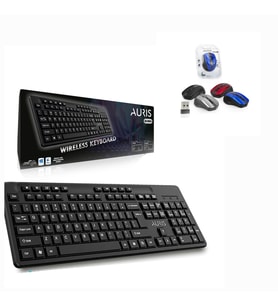 AURİS Kablosuz Klavye ve Mouse Seti