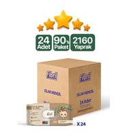 Fibril Zeytinyağlı Islak Bebek Mendili 24x90 Lı Paket 2160 Yaprak