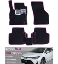 Totota Corolla Benzinli (2019-2025) Uyumlu EVA Paspas Tam Set – Birebir Uyum,Araca Özel Tasarım
