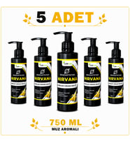 Muz Aromalı Kayganlaştırıcı Jel 5 Adet 750 ml – Lubricant Gel Krem