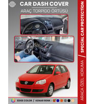 VOLKSWAGEN POLO DÜRBÜN GÖGÜS (2001-2009) Torpido Örtüsü Ön Göğüs Koruma Torpido Koruma Tam Uyum