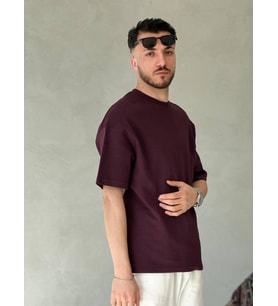 Düz Basic Oversıze Tshirt