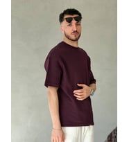 Düz Basic Oversıze Tshirt