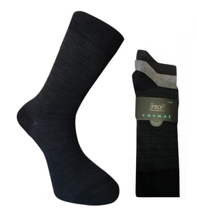 8501-1 Penye Casual 3'lü Erkek Çorabı