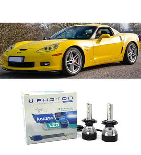 Chevrolet Corvette C6 Uzun Far Ampulü H11 Access Yeni Seri Beyaz 2008-2014