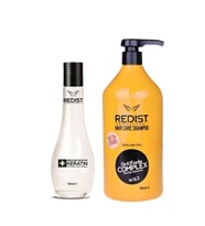 Redist Haircare Şampuan 1000 ml ve Keratinli Saç Bakım Yağı 100 ml