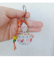 Minik sukabağı anahtarlık