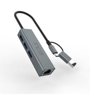 IUTP-03T Usb HUBX3 Usb 3.0 10 Gbps+ethernet RJ45 1000MBPS Çoklayıcı