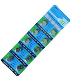 Alkalin AG 13 Pil LR44W CX44 357A Saat Tartı Oyuncak Pili