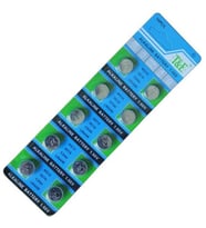 Alkalin AG 13 Pil LR44W CX44 357A Saat Tartı Oyuncak Pili