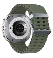 Watch 7 Ultra Kr417 Rug Silikon Kordon - Koyu Yeşil