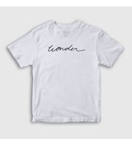 Presmono Unisex Çocuk Beyaz Wonder V2 Shawn Mendes T-Shirt 231631tt (Beyaz)