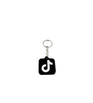 NFC Anahtarlık - Tiktok Anahtarlık Siyah Model 1 (3,5 cm)