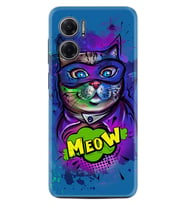 Xiaomi Redmi Note 11E Kılıf Silikon Desen Özel Seri Super Meow 1715
