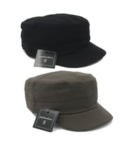 Castro Siyah Ve Haki Şapka Ikili Set Kastro Set Unisex (Yeşil-Siyah)