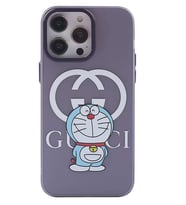 iPhone 14 Pro Kılıf Prada Desenli Kapak - Prada Mor - 3