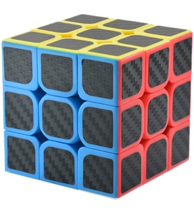 Magic Speed 3x3 Karbon Fiber Küp Zeka Küpü Akıl Küpü