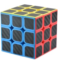Magic Speed 3x3 Karbon Fiber Küp Zeka Küpü Akıl Küpü