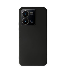 Vivo Y35 Kılıf First Silikon - Siyah