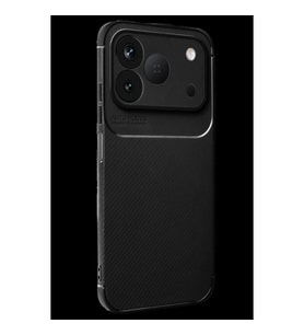 Newface Tecno Spark 50 4g Auto Focus Karbon Kapak - Siyah